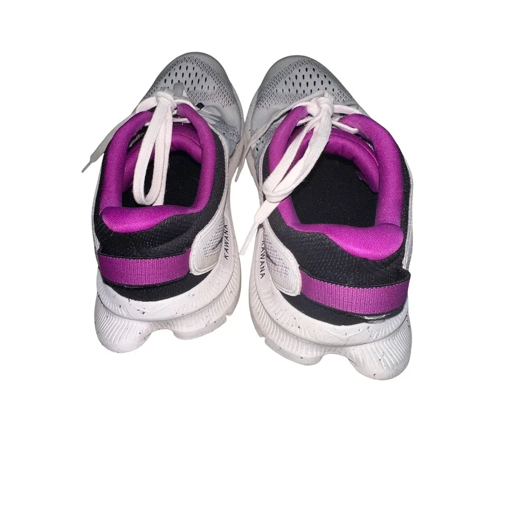 Hoka Kawana Womens Running Shoes White Orchid Purple Sneakers 1123164